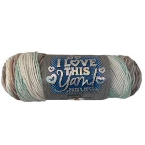 Hobby Lobby I Love This Yarn Beach Ballad 826 Acrylic 5oz 252 Yards